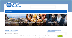 Desktop Screenshot of israel-rundreise.info