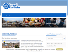 Tablet Screenshot of israel-rundreise.info
